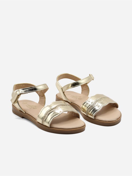 Sandales à scratch - Doremi - Kiabi