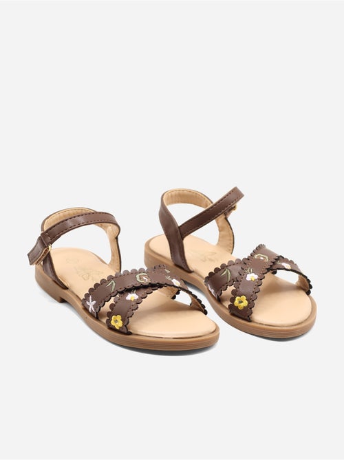 Sandales à scratch - Doremi - Kiabi
