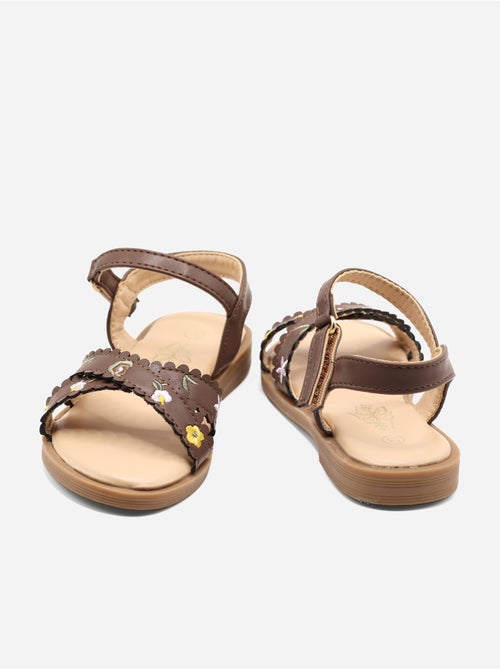 Sandales à scratch - Doremi - Kiabi