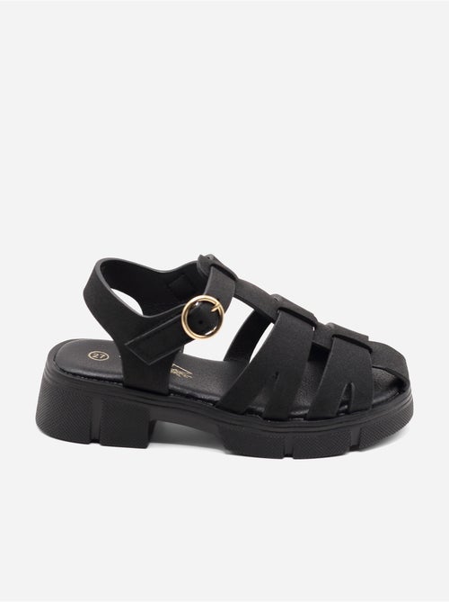 Sandales à scratch - Doremi - Kiabi