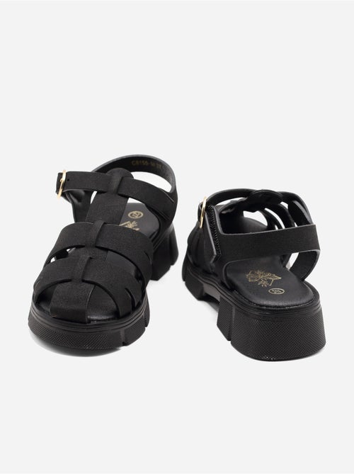 Sandales à scratch - Doremi - Kiabi