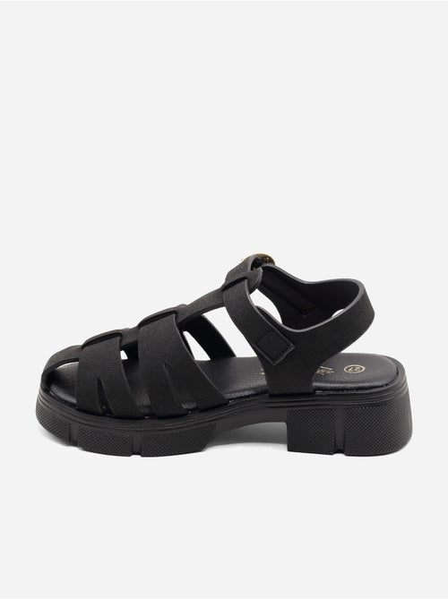 Sandales à scratch - Doremi - Kiabi