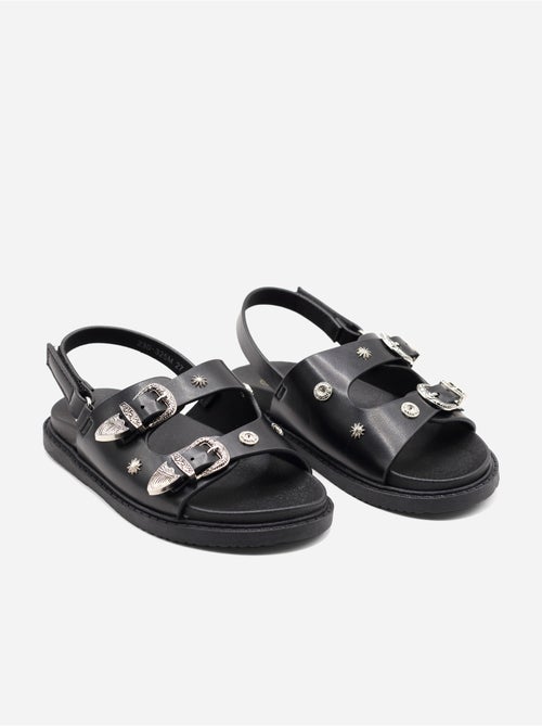 Sandales à scratch - Doremi - Kiabi