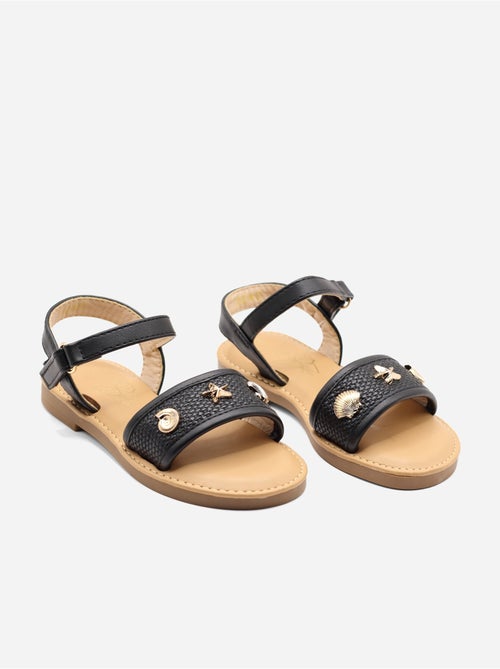 Sandales à scratch - Doremi - Kiabi