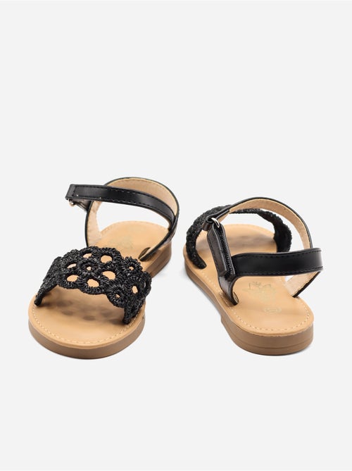 Sandales à scratch - Doremi - Kiabi