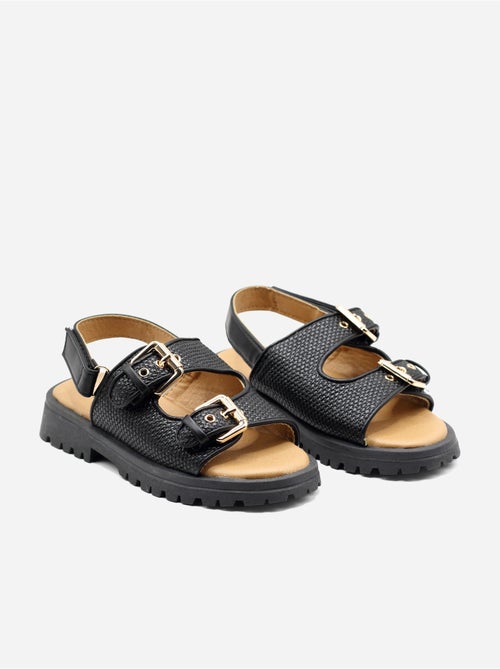 Sandales à scratch - Doremi - Kiabi