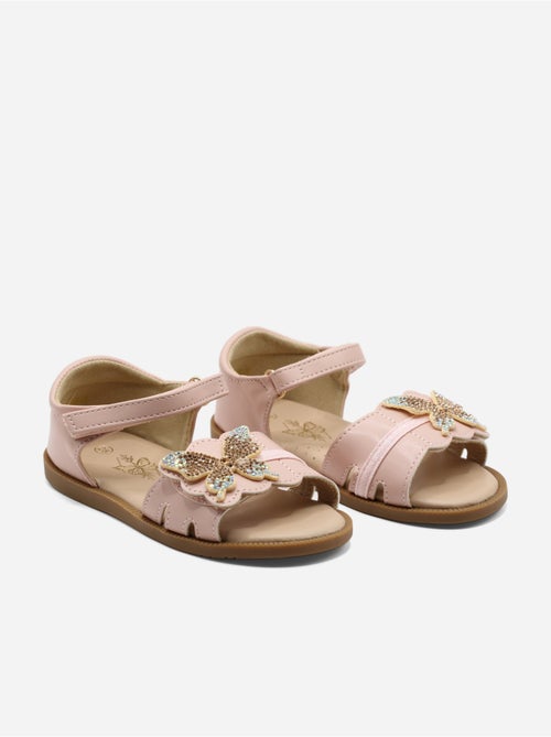 Sandales à scratch - Doremi - Kiabi