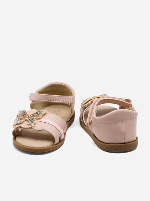 Sandales à scratch - Doremi - Kiabi