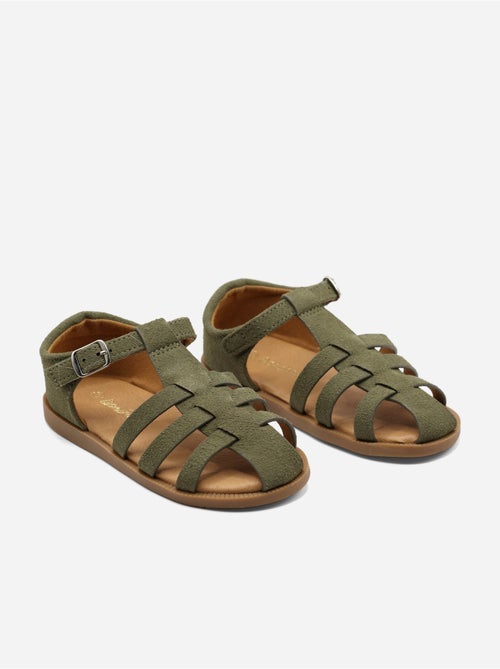 Sandales à scratch - Doremi - Kiabi