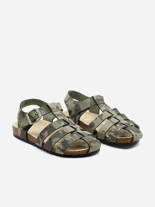 Sandales à scratch - Doremi - Kiabi