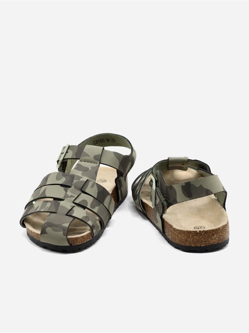 Sandales à scratch - Doremi - Kiabi