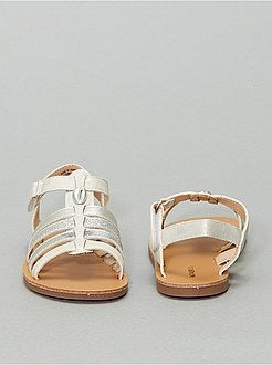 Sandales à scratch - Kiabi