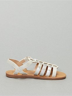 Sandales à scratch - Kiabi