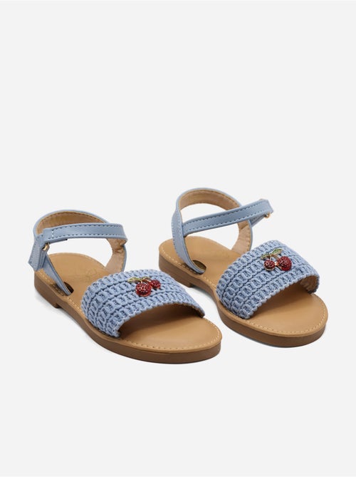Sandales à scratch - Kiabi