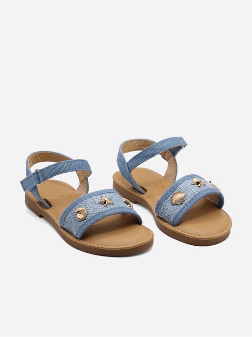 Sandales à scratch - Kiabi