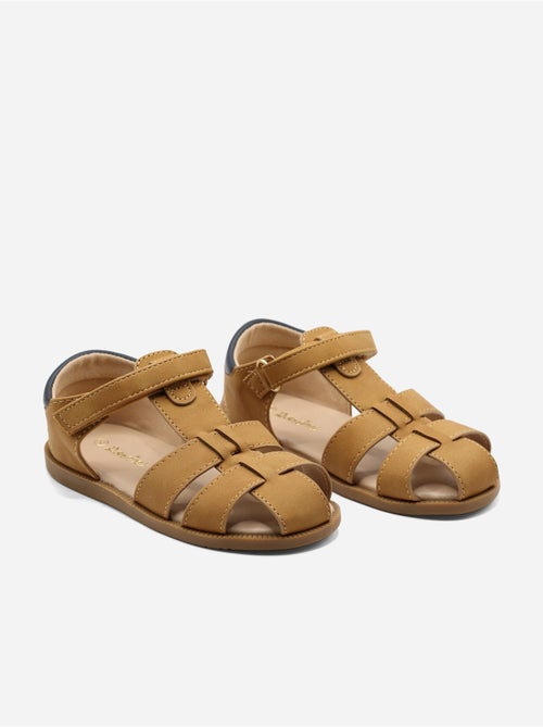 Sandales à scratch - Kiabi