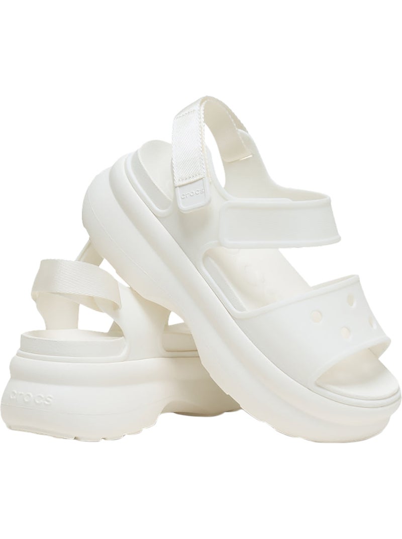 Sandales à Scratch Crocs Soho y Strap Blanc - Kiabi
