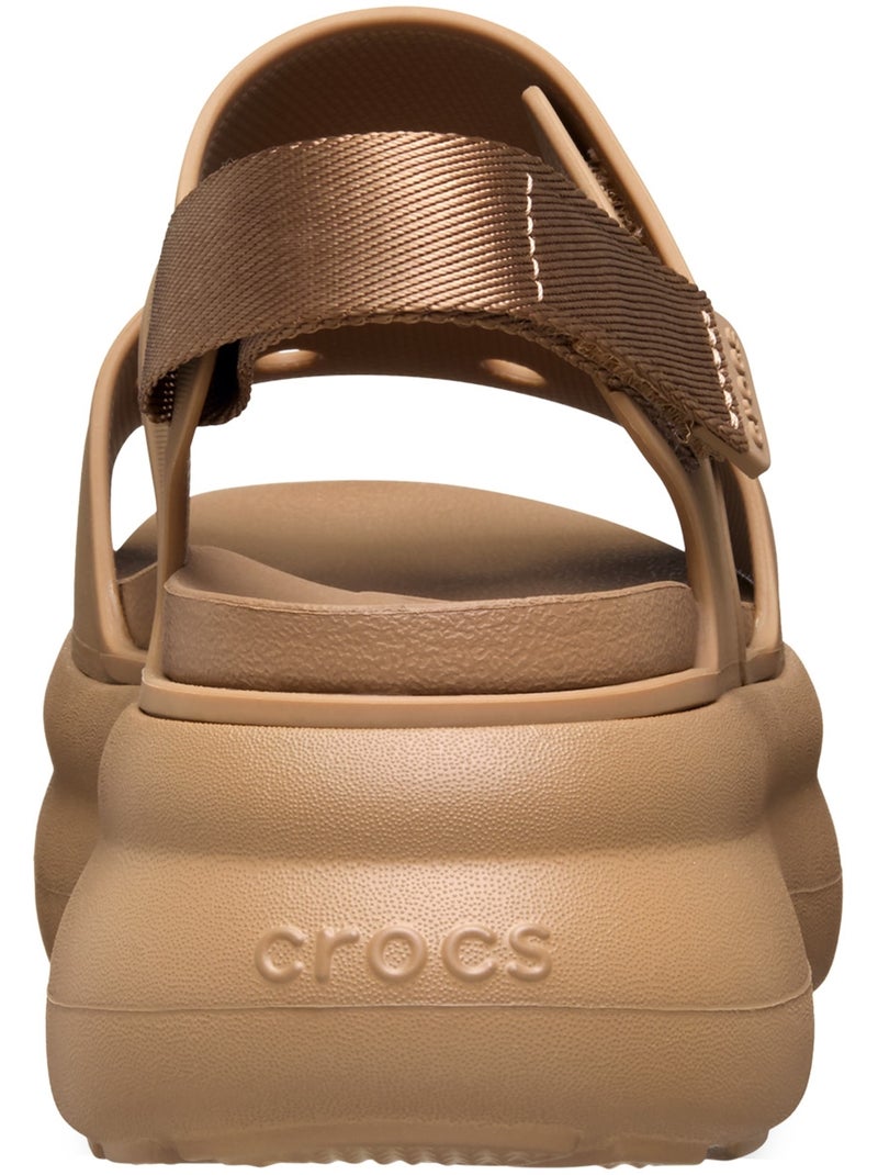 Sandales à Scratch Crocs Soho y Strap Marron - Kiabi