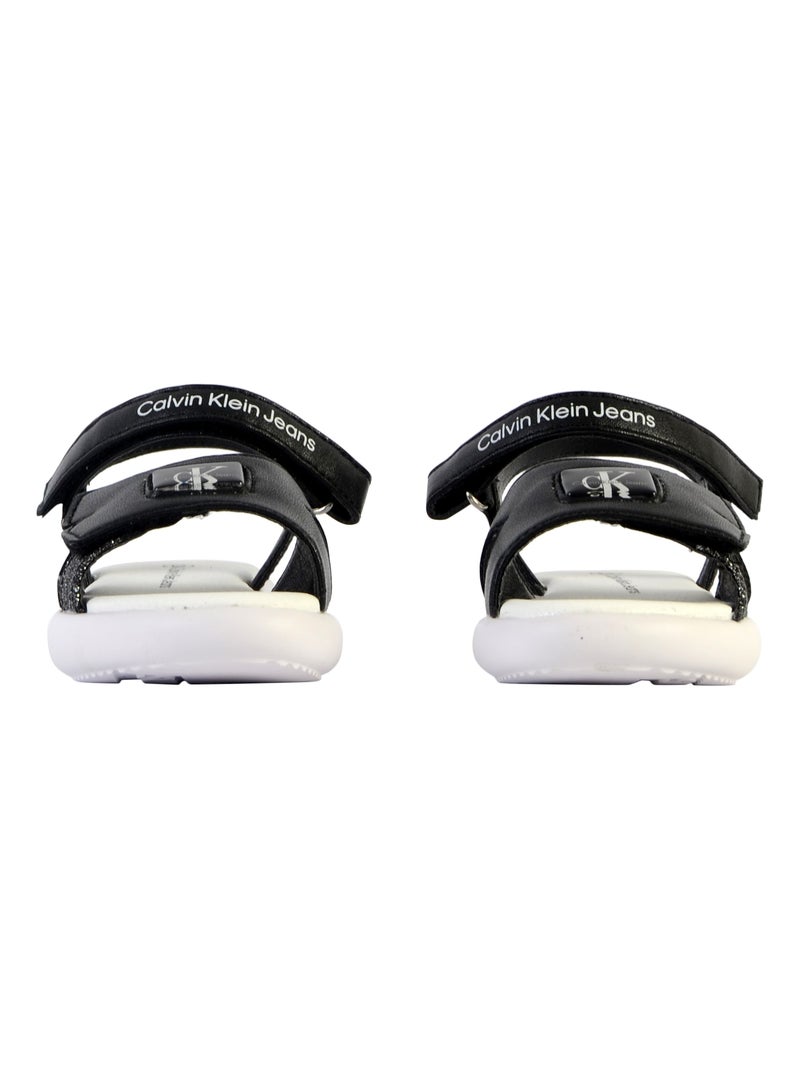 Sandales à Scratch Enfant Calvin Klein Jeans Velcro V3A2-8050 Noir - Kiabi