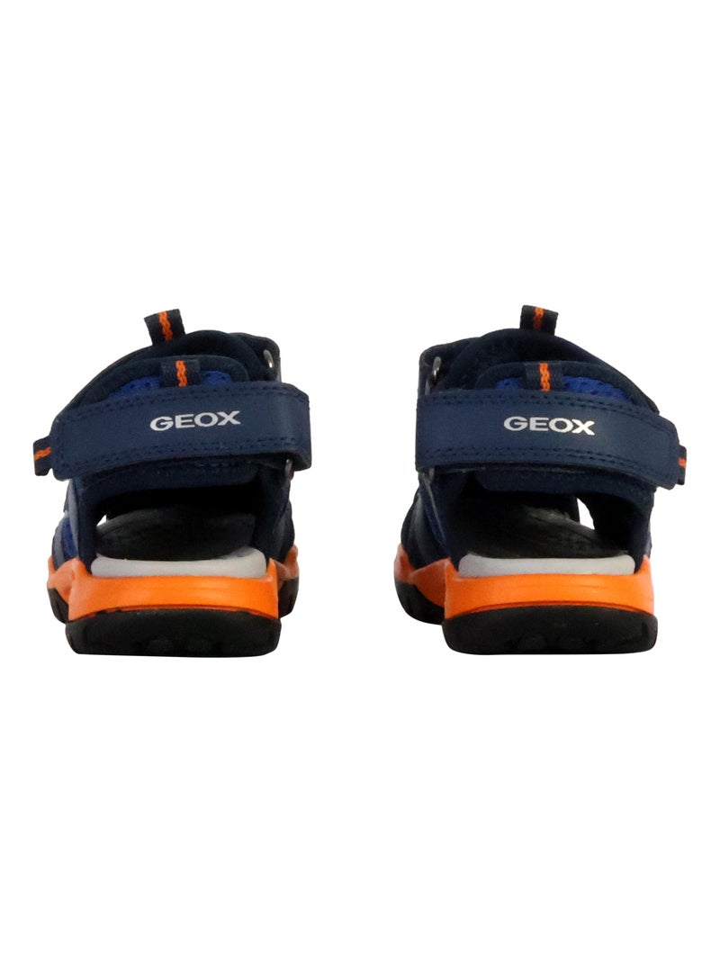 Sandales à Scratch Enfant Geox Borealis Bleu - Kiabi
