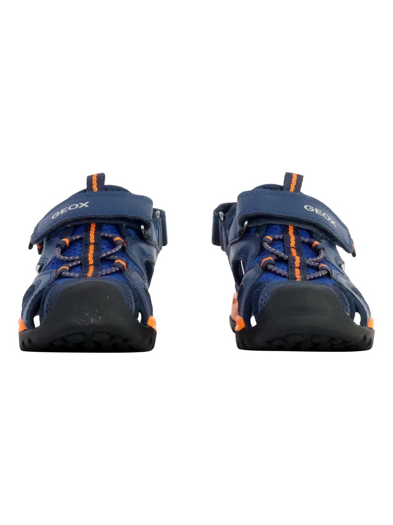 Sandales à Scratch Enfant Geox Borealis Bleu - Kiabi
