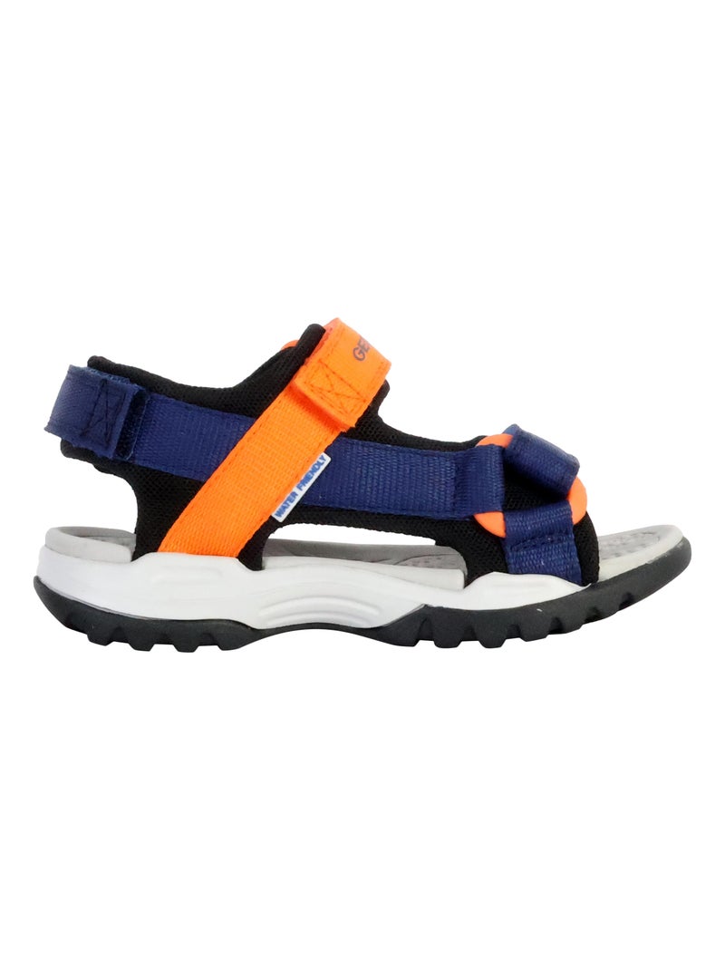 Sandales à Scratch Enfant Geox Borealis Bleu - Kiabi