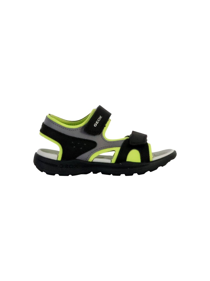Sandales à Scratch Enfant Geox Vaniett Noir - Kiabi