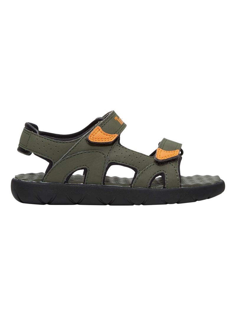 Sandales à Scratch Enfant Junior Timberland Perkins Row Vert - Kiabi