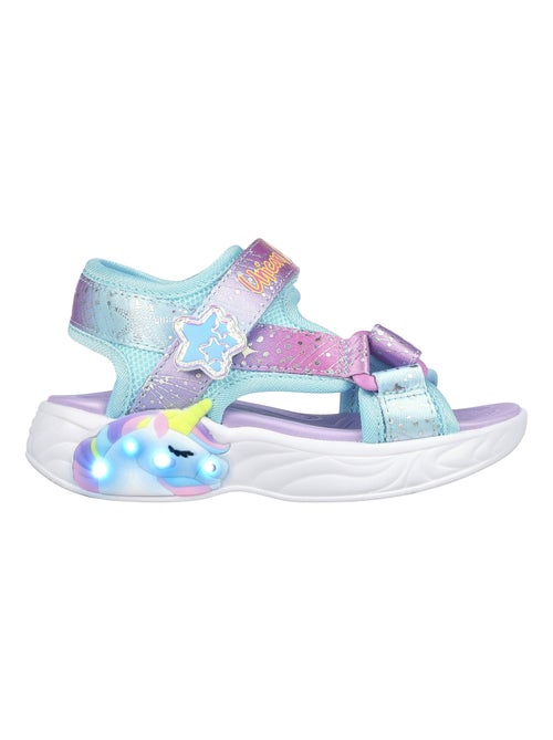 Sandales à Scratch Enfant Skechers Majestic Bliss - Kiabi