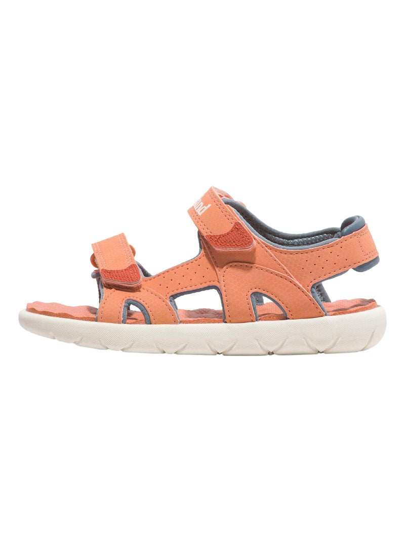 Sandales à Scratch Enfant Timberland Perkins Row Orange - Kiabi
