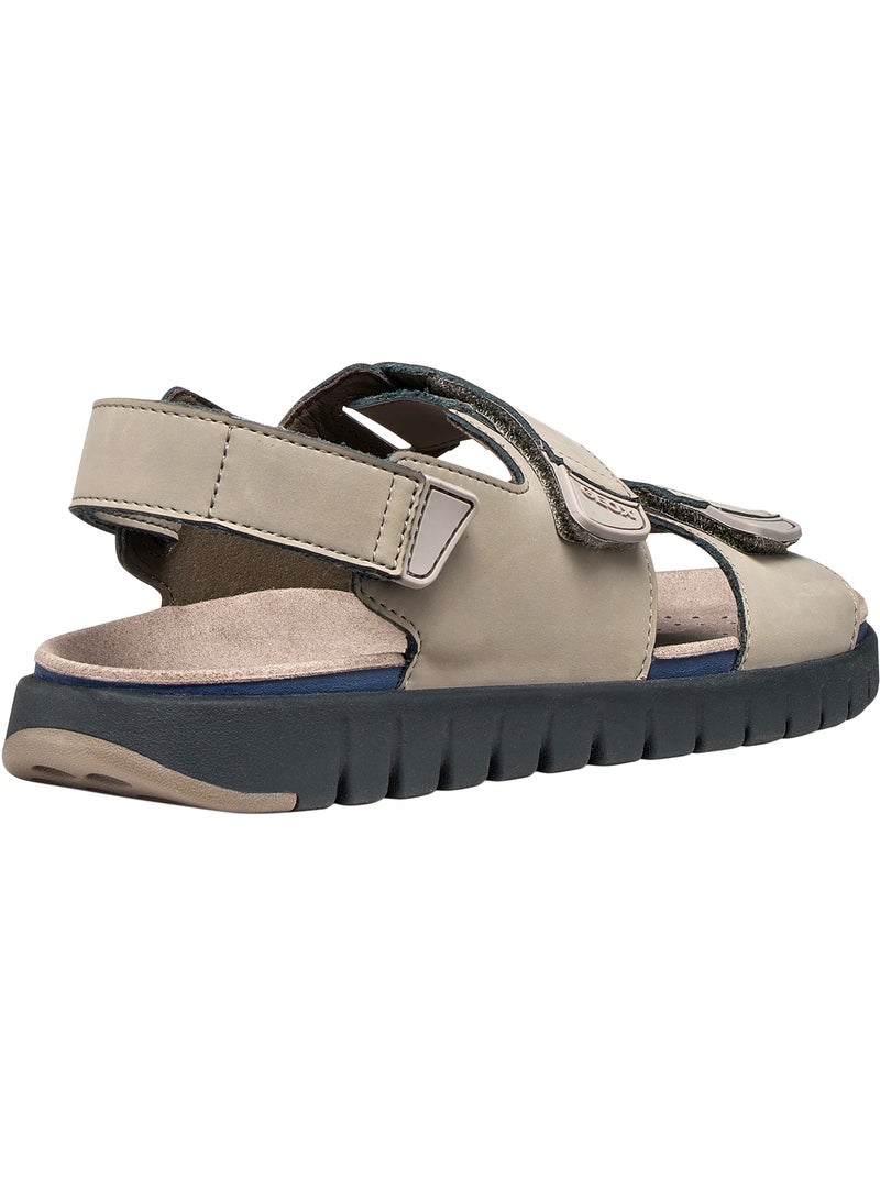 Sandales à Scratch Geox U Flextride Marron - Kiabi