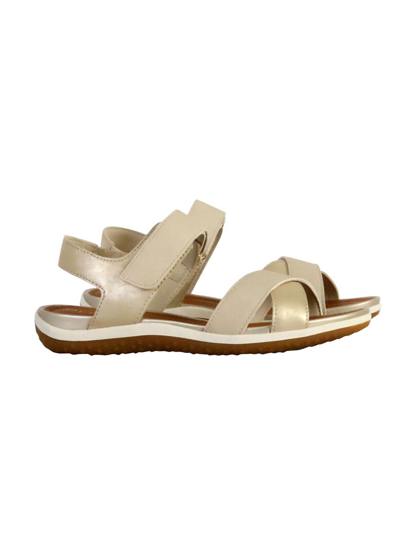 VEGA: Sandales Basses Sable pour Femme | ® PE
