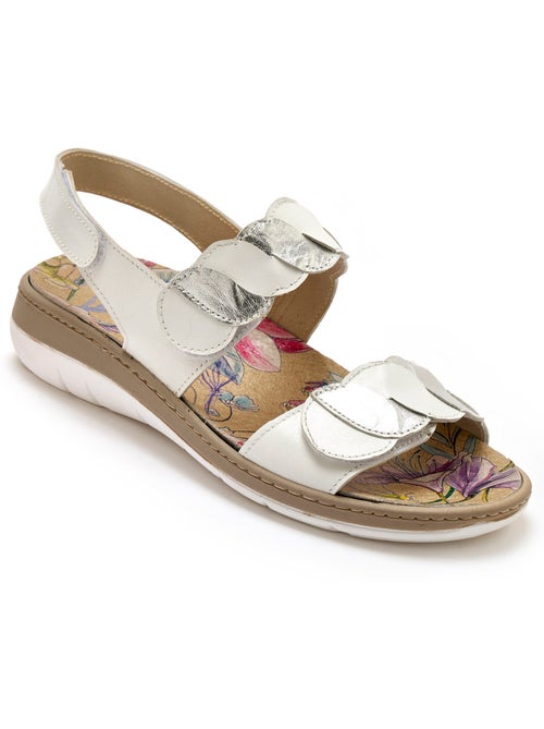 Sandales à scratch ouverture totale - PEDICONFORT - Kiabi