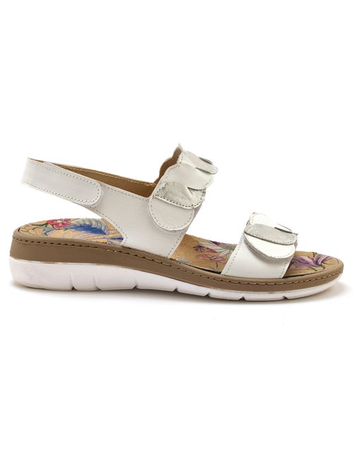 Sandales à scratch ouverture totale - PEDICONFORT - Kiabi