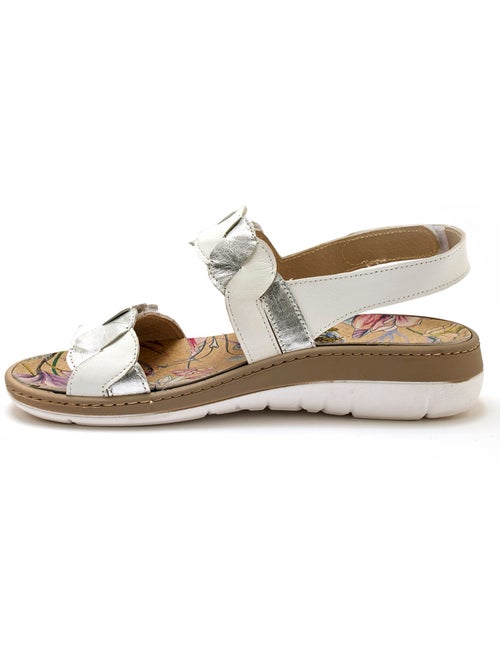 Sandales à scratch ouverture totale - PEDICONFORT - Kiabi