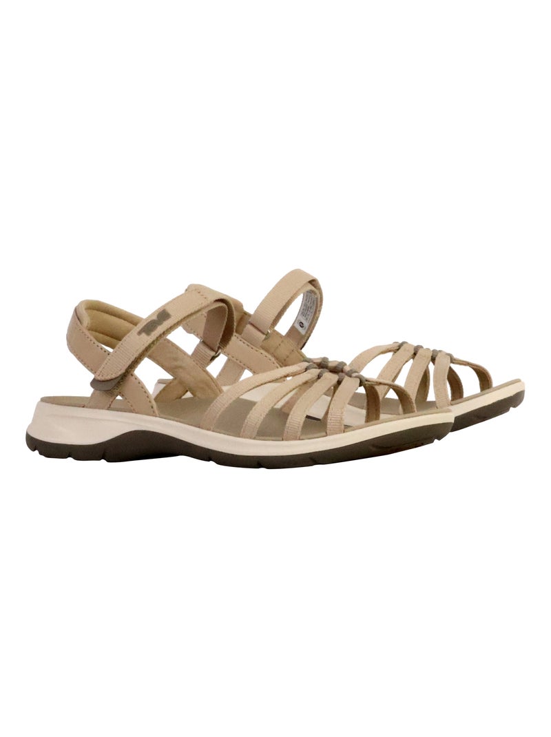 Sandales à Scratch Teva Tirra Traveler Beige - Kiabi
