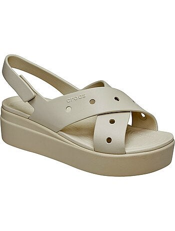 Sandales à Scratches Crocs Brooklyn 4u cross strap