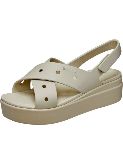 Sandales à Scratches Crocs Brooklyn 4u cross strap - Kiabi