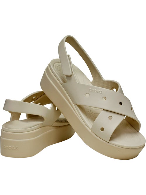 Sandales à Scratches Crocs Brooklyn 4u cross strap - Kiabi
