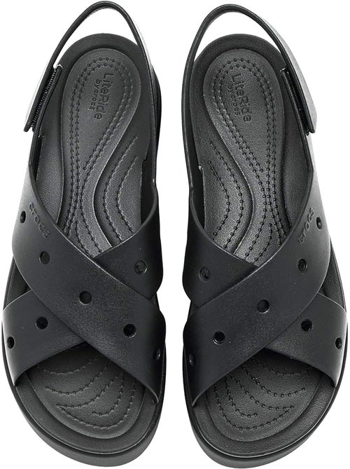 Sandales à Scratches Crocs Brooklyn 4u cross strap - Kiabi