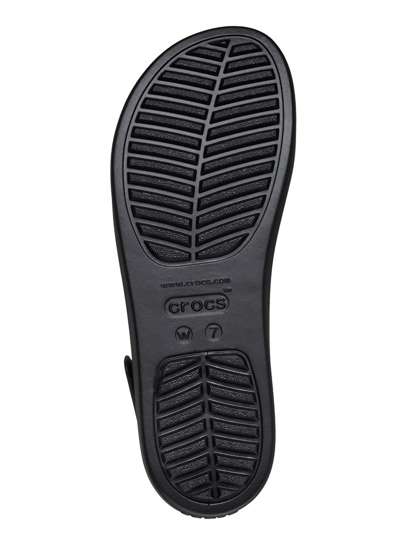 Sandales à Scratches Crocs Brooklyn Noir - Kiabi