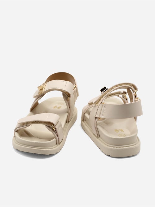 Sandales à scratchs - Doremi - Kiabi