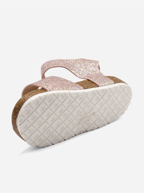 Sandales à scratchs - Doremi - Kiabi