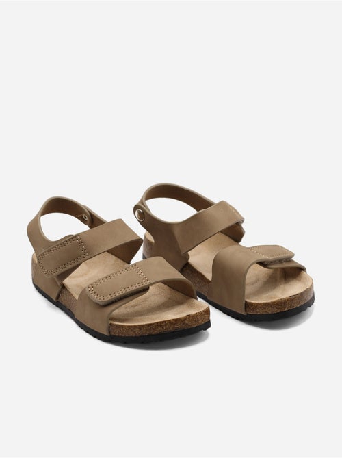 Sandales à scratchs - Doremi - Kiabi