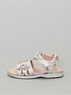 Sandales à scratchs - Kiabi