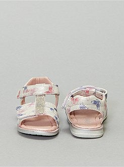 Sandales à scratchs - Kiabi