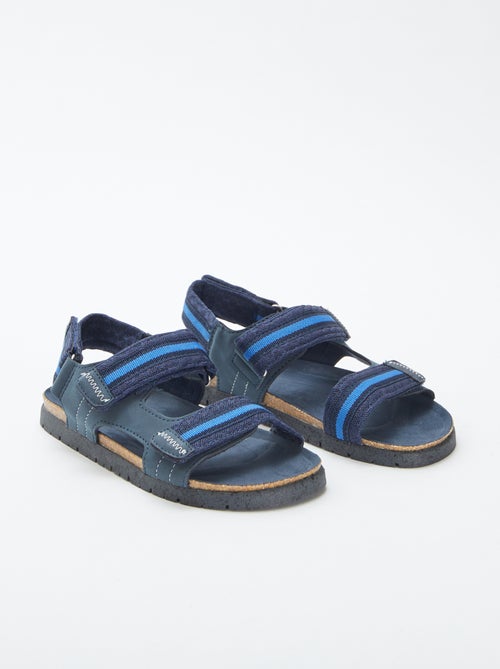Sandales à scratchs - Kiabi
