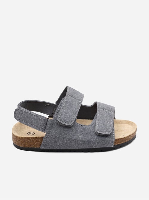 Sandales à scratchs - Kiabi