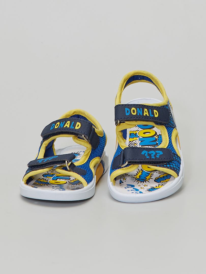 Sandales à scratchs 'Disney' bleu - Kiabi