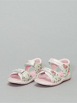 Sandales à scratchs imprimées 'glaces' - Kiabi